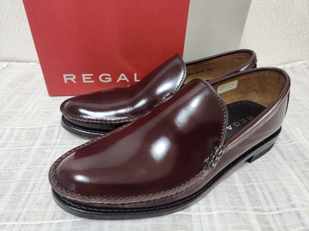 使用2回】REGAL リーガル コブラヴァンプ ダークブラウン 24.5cm