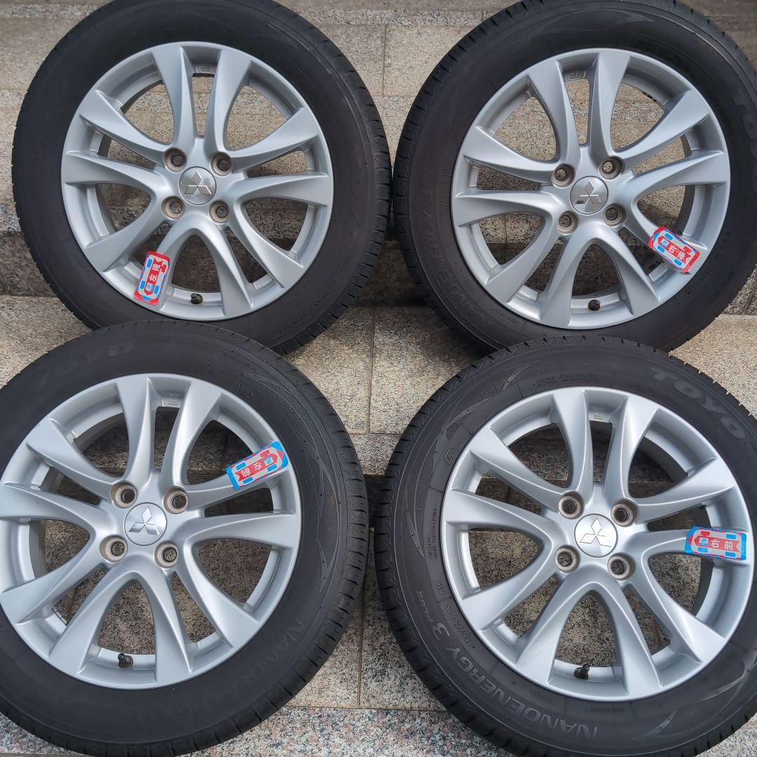 三菱 デリカD2 純正 15インチ ホイールセット