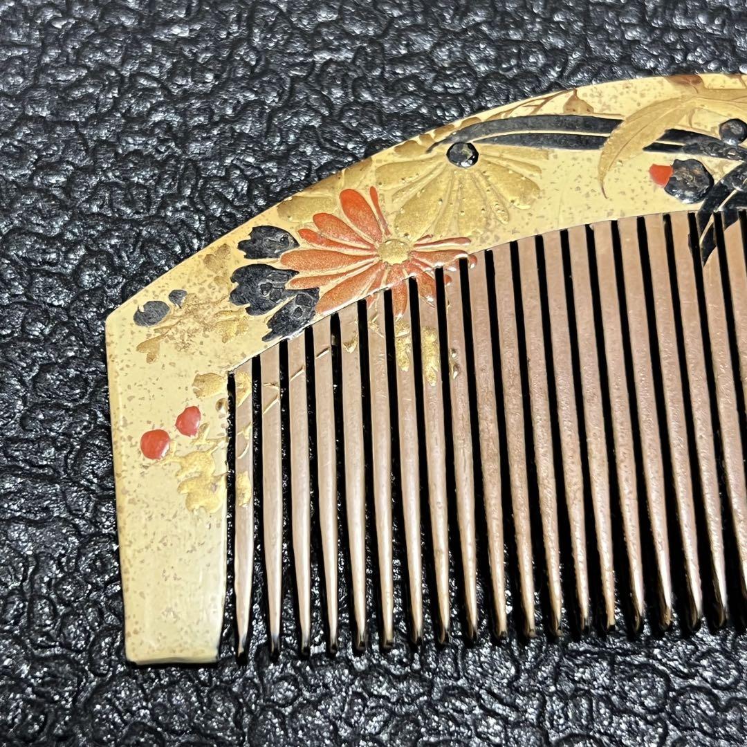 鼈甲 べっこう 櫛 くし 簪 かんざし 髪飾り アンティーク レトロ 骨董品