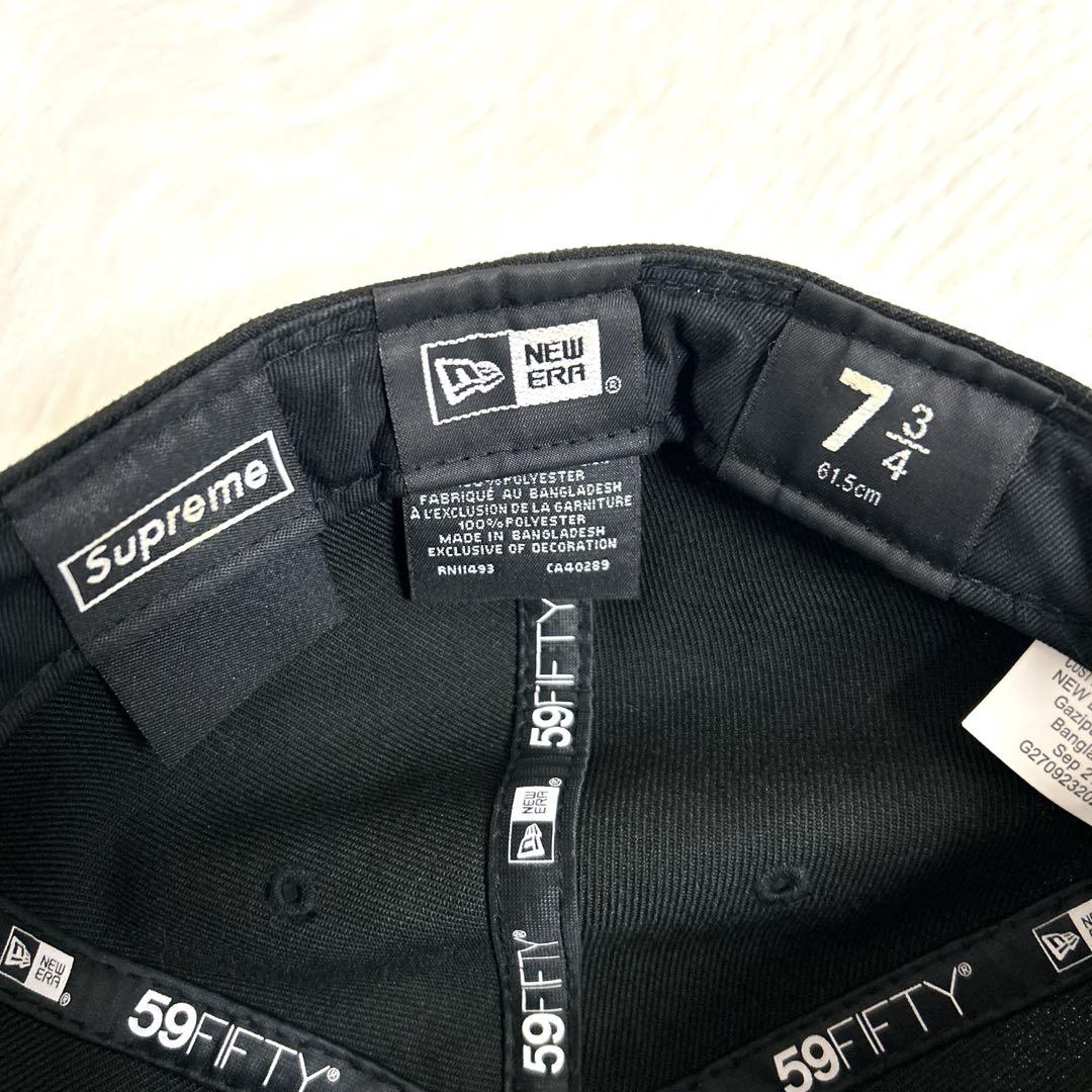 Supreme シュプリーム ニューエラ ベースボールキャップ 7 3/4