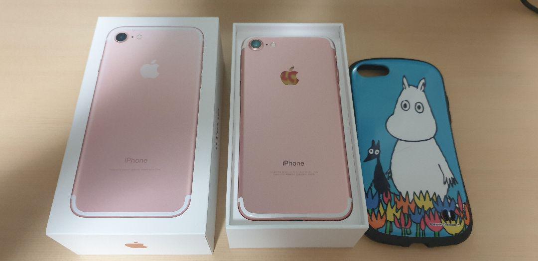 iPhone 7 Rose Gold 128 GB SIMフリー 9VRsE-m92789747380 新作大得価
