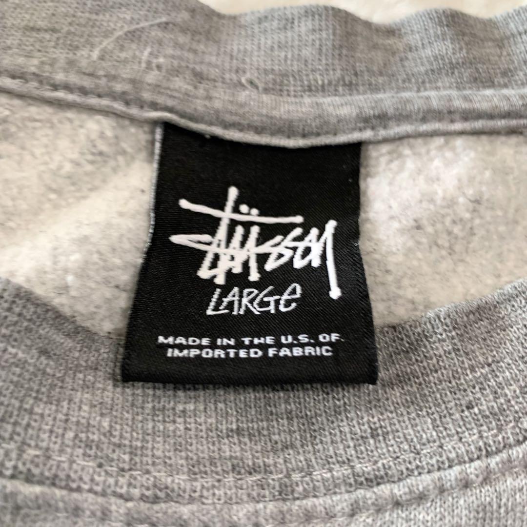 今週の新着アイテム vintage STUSSY アメリカ製 L カレッジ風4段プリント トップス