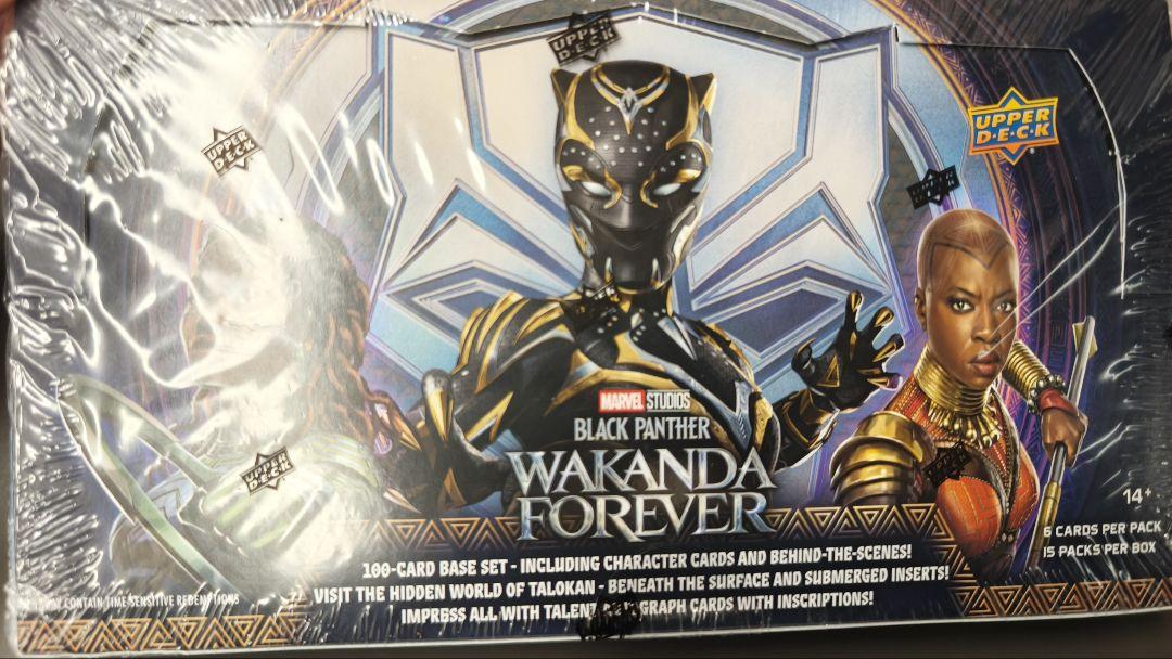ブラックパンサー Wakanda Forever カード 未開封BOX