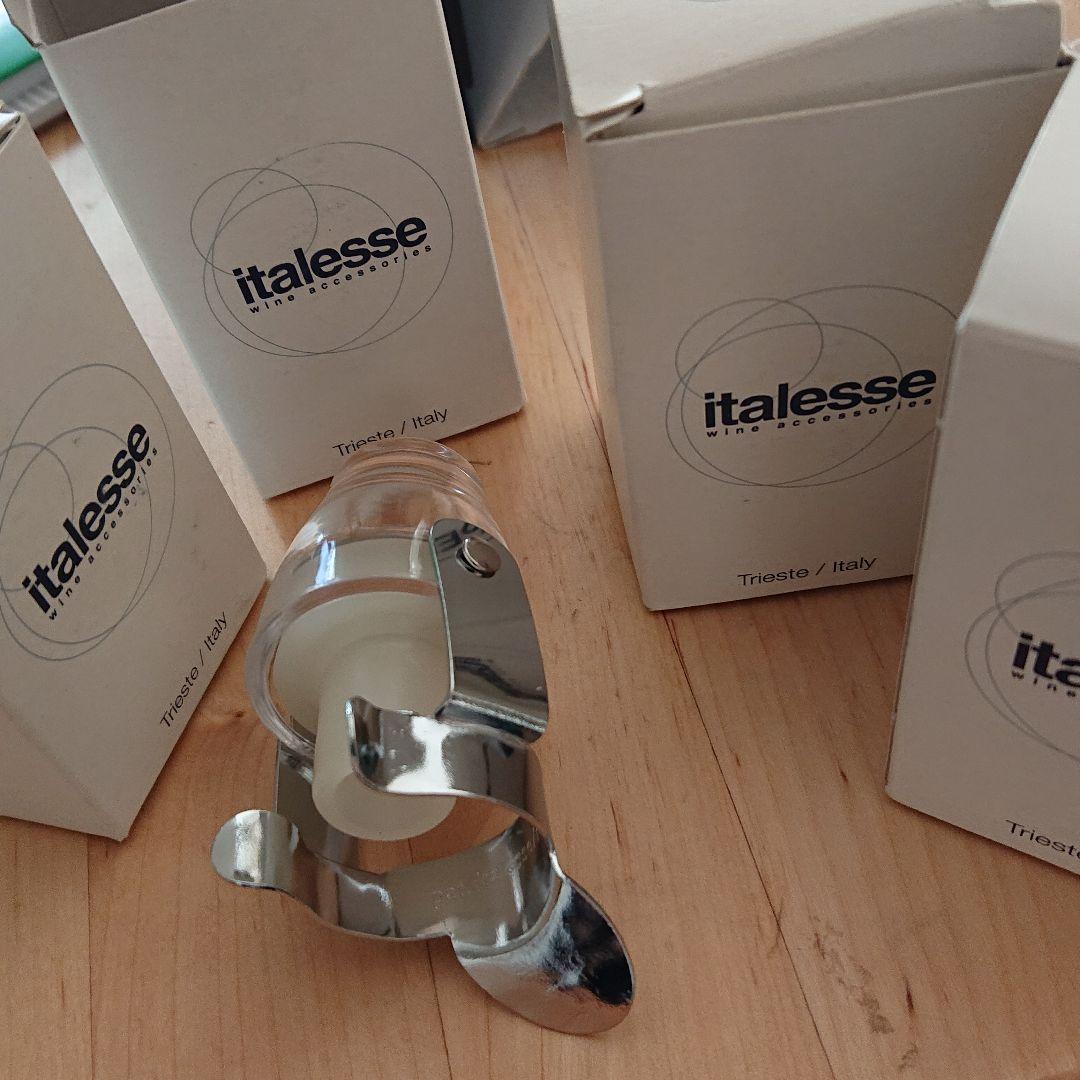 italesse stopper 4セット クリア色