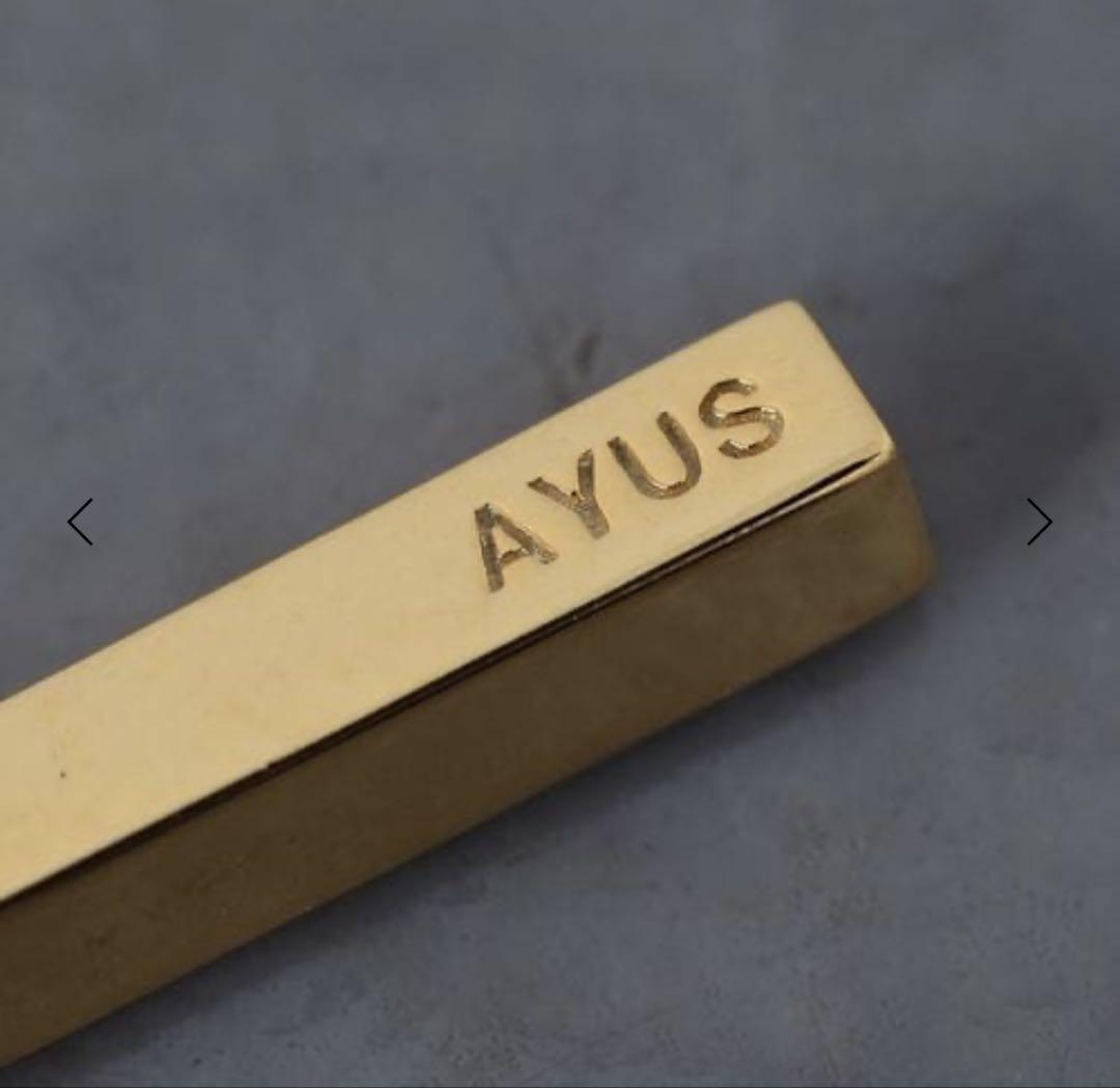 2025SSアユスAYUSアコヤパールチェーンネックレスUA購入 着用1度