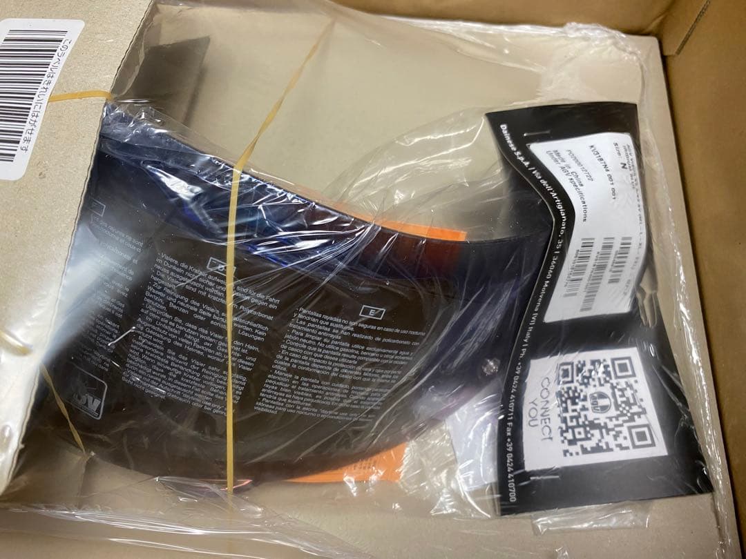 格安SALEスタート!AGV ミラーシールド イリジウムブルー(K1、K3、K5S