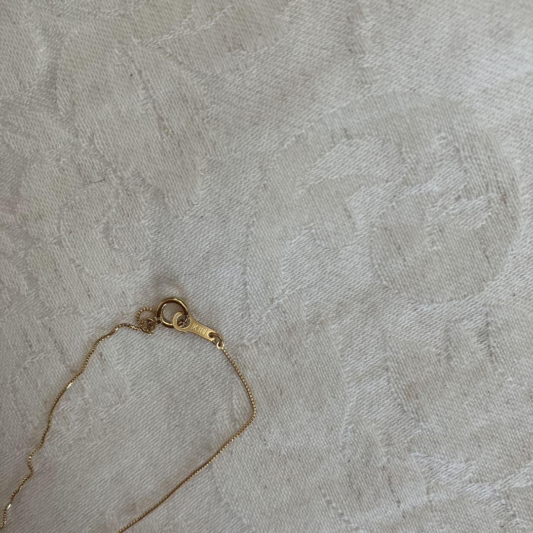 ゴールド　ブレスレット　18k チェーン シシクイ　18金 k18