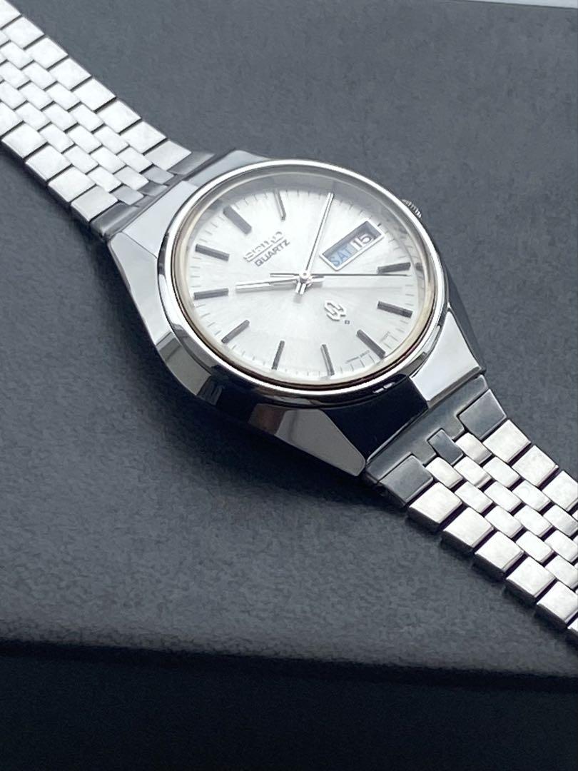 セイコー SEIKO 38クォーツ キズ無し極美品 アンティーク 電池
