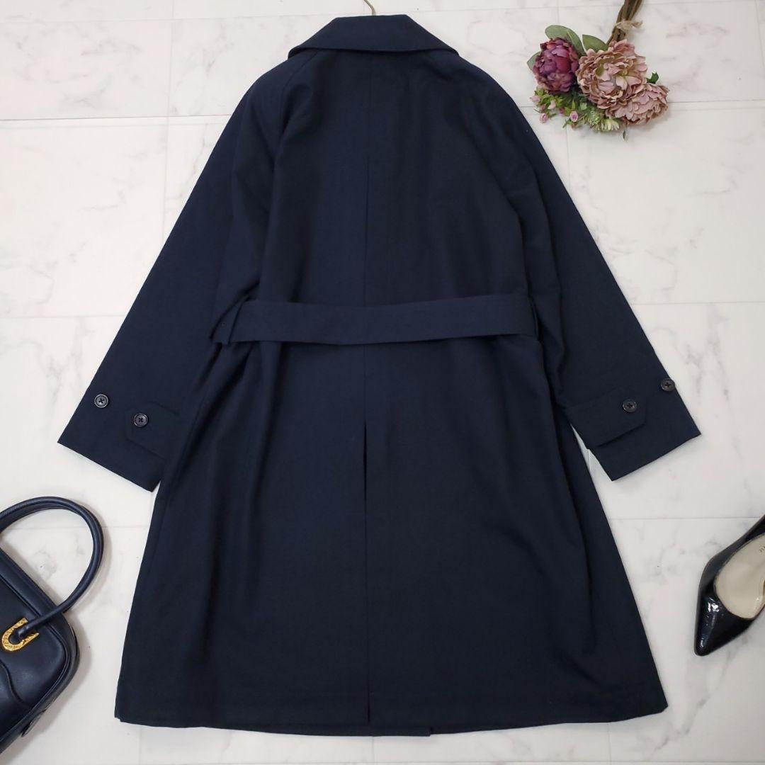 20AW極美品✨マーガレットハウエル コットンウールサージ ステンカラーコート