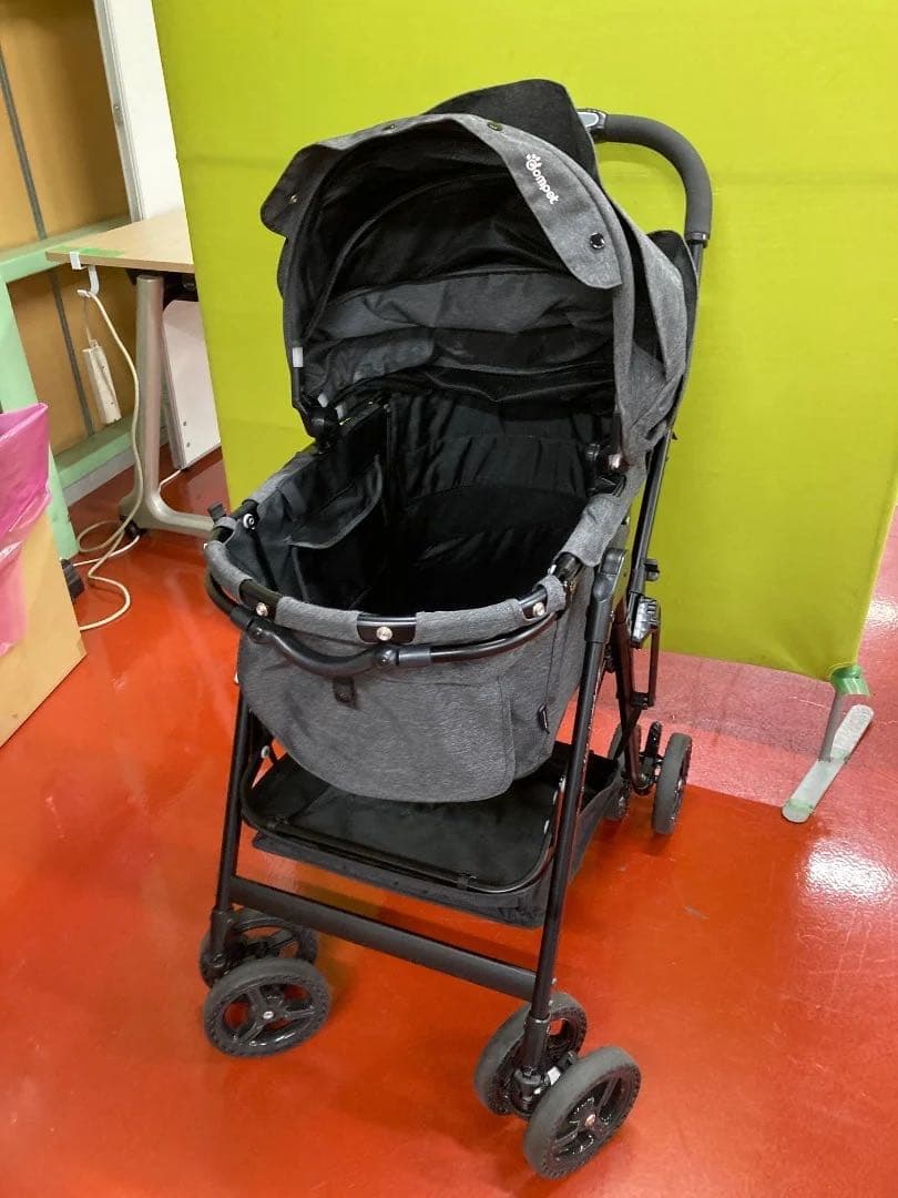 【ほぼ新品】コンビ ペット用カート ミリクランアルファ　ブラック