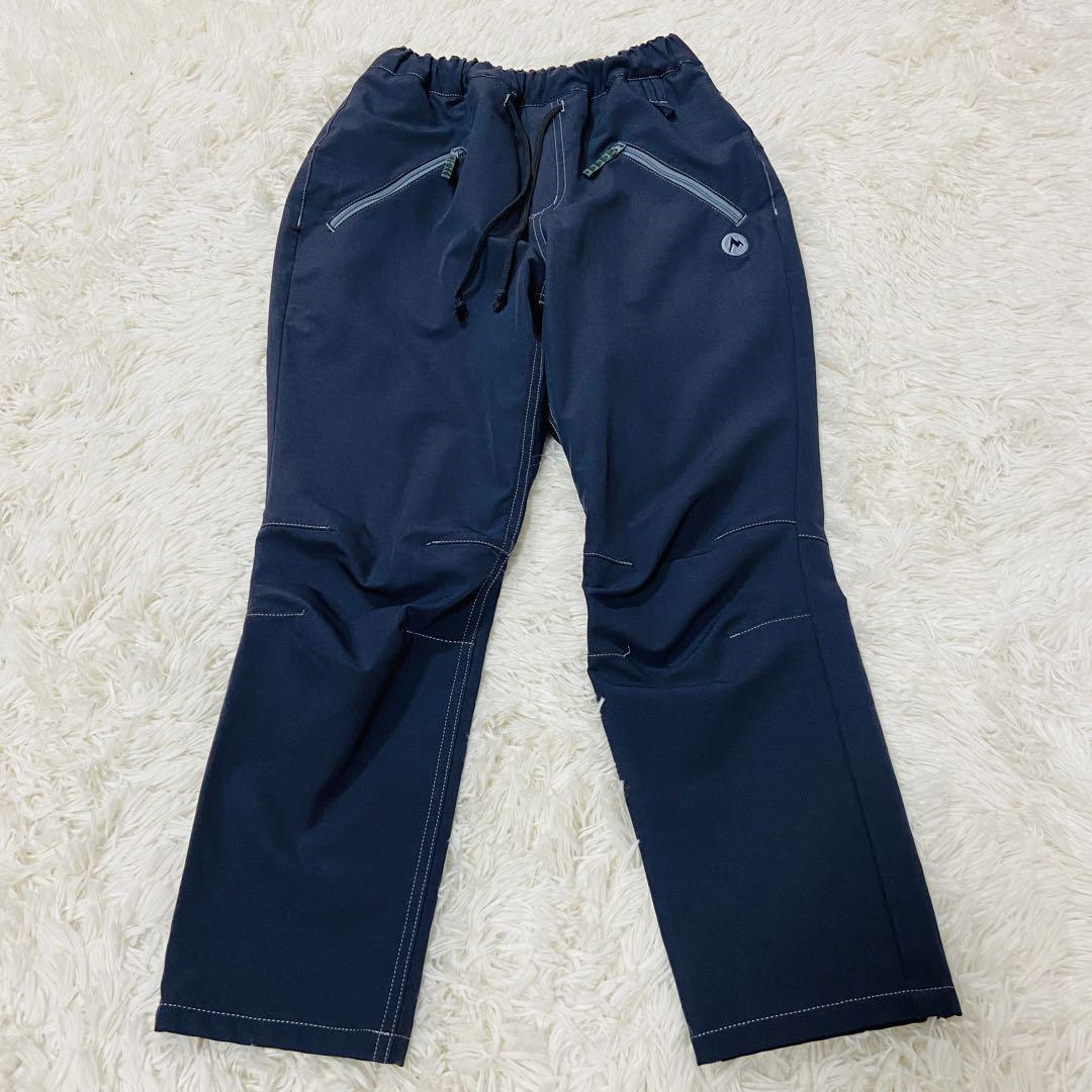 ほぼ新品　マーモット　トレックコンフォサルエルパンツ　四角友里　登山　紺　Ｍ