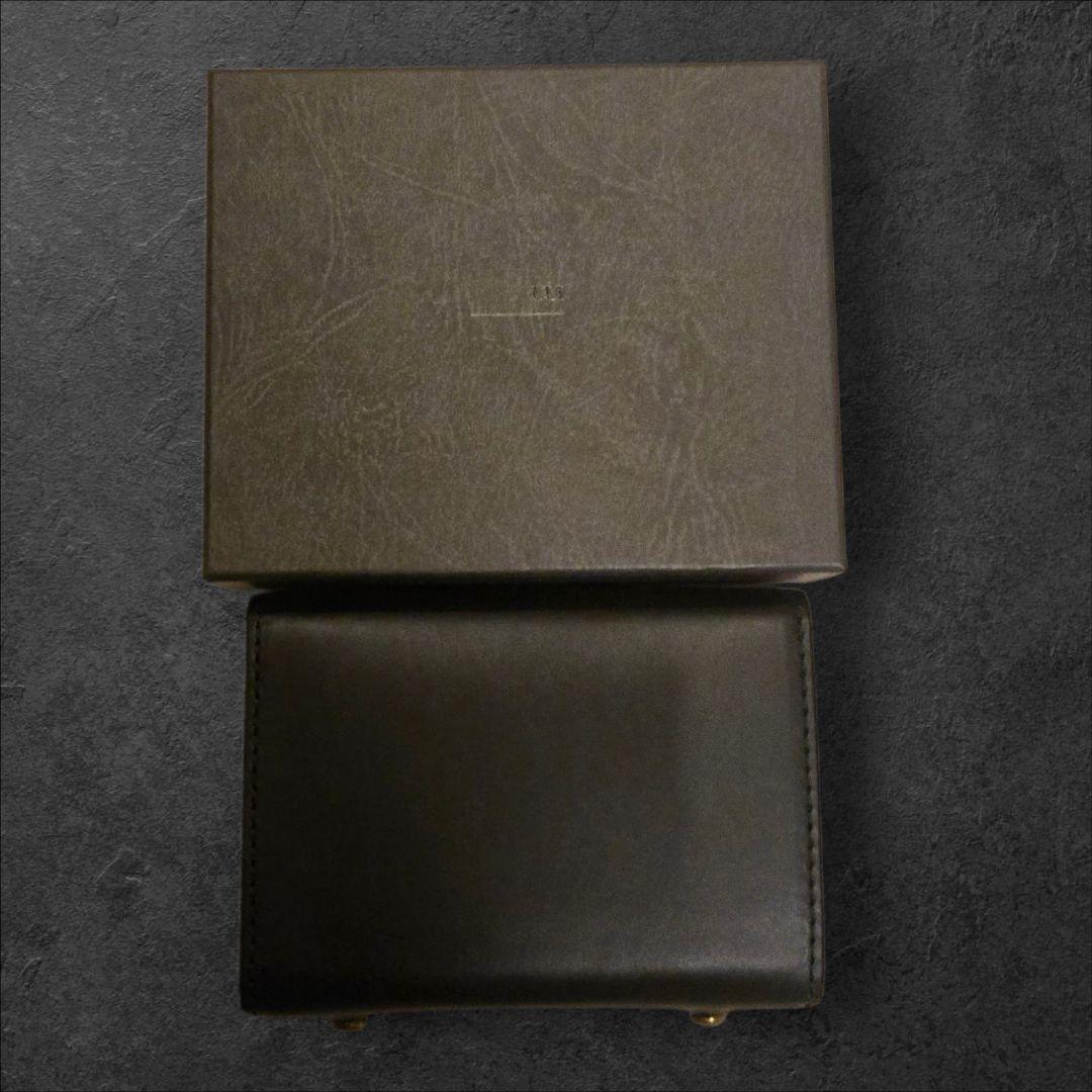 エムピウ ミッレフォッリエ P25 正規品 折り財布 ブラック