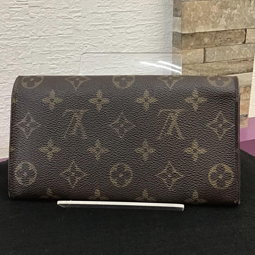 Louis Vuitton モノグラム 二つ折り財布 ポルトモネクレディ