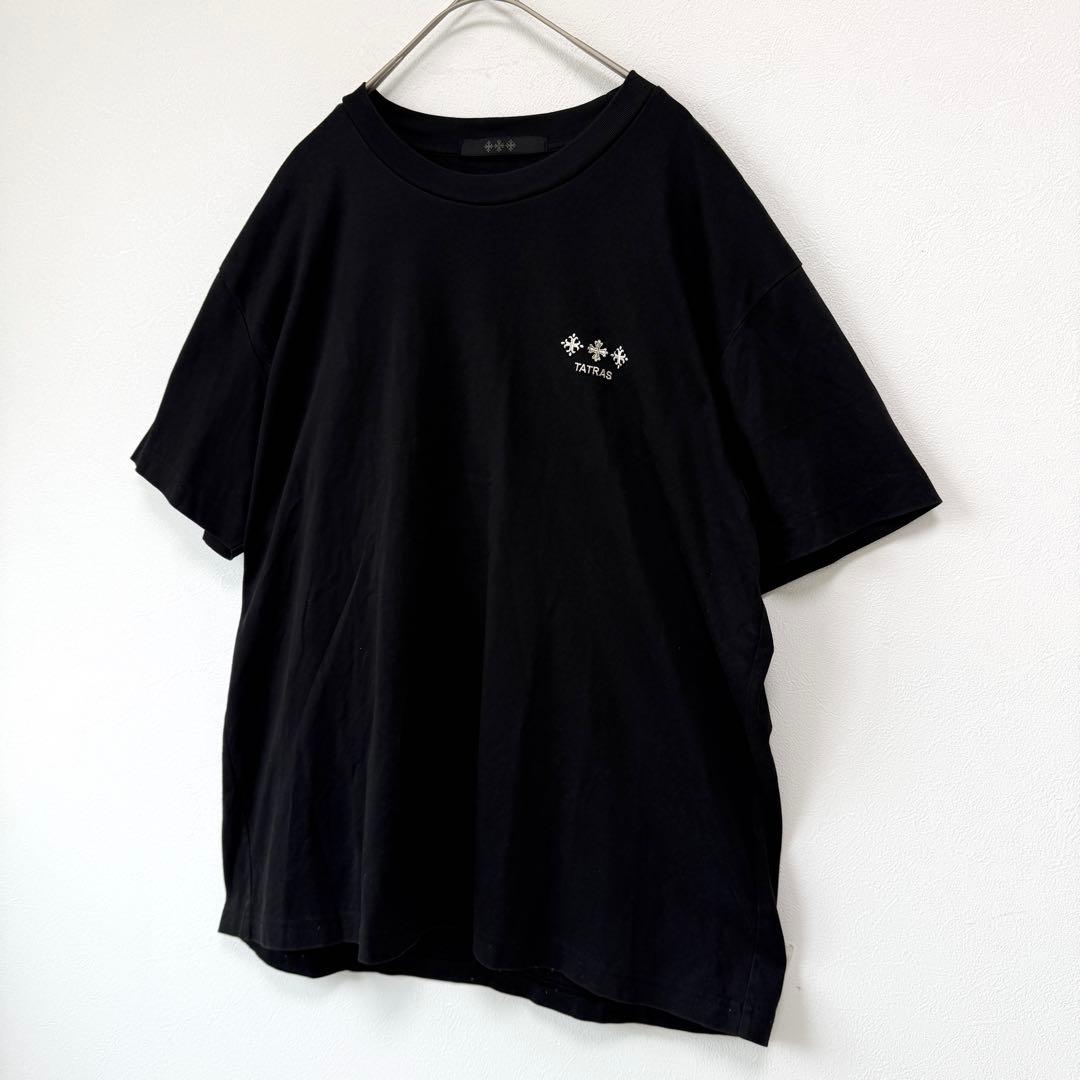 【即完売✨】TATRAS タトラス NUNKI ヌンキ 両面刺繍ロゴTシャツ01