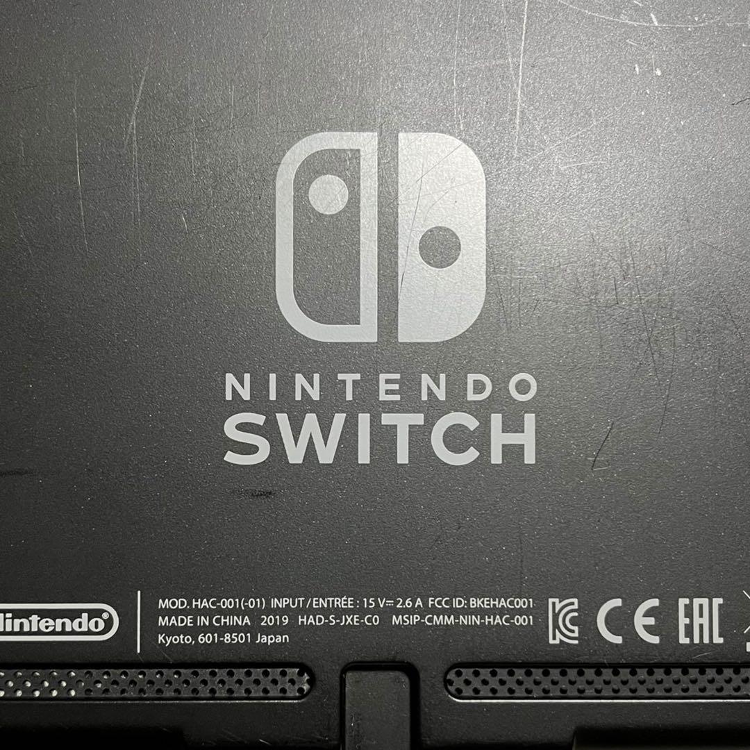 【美品】Nintendo Switch 2019年製 バッテリー強化版 本体のみ