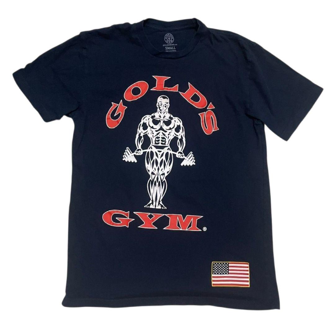 GOLD'S GYM - GOLD GYM ゴールドジム ビッグロゴ DRY Tシャツ の