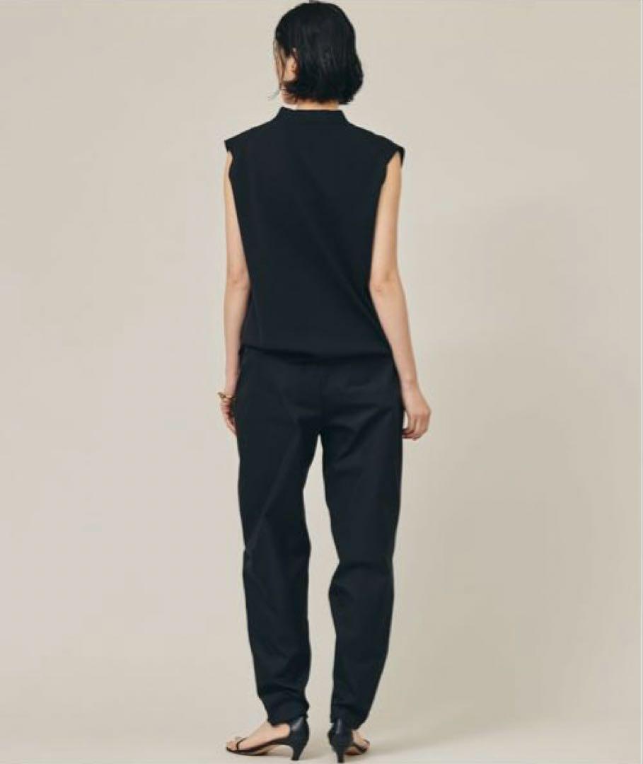 新品】Curensology(カレンソロジー)/コットンアセテートボタンジレ