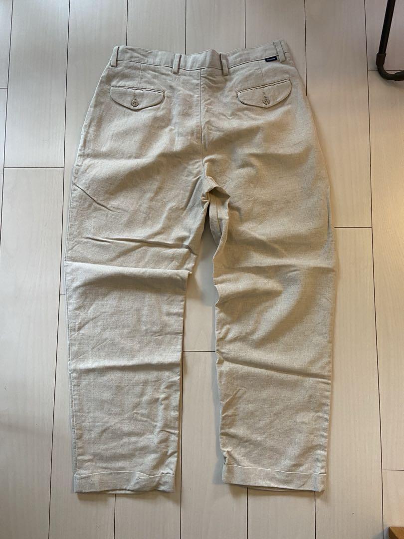 DOCKERS コットンリネントラウザー W36 L30 - メルカリ