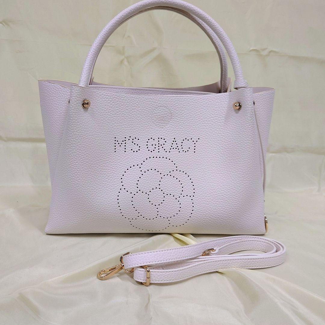 ☆エムズグレイシー M'S GRACY 完売 パンチングトート