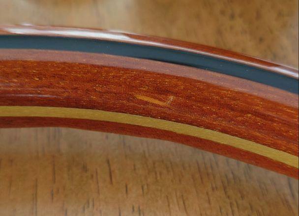 ナルディ クラシック 当時物 ポリッシュウッド 360mm