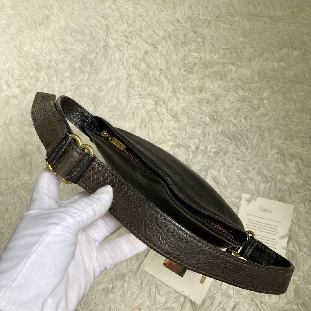 美品 茶 vintage coach old sonoma Duffle Bag