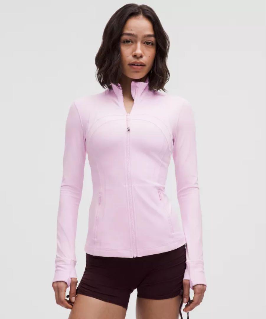 Lululemon ピンク フルジップジャケット Lululemon ピンク フルジップジャケット - メルカリ