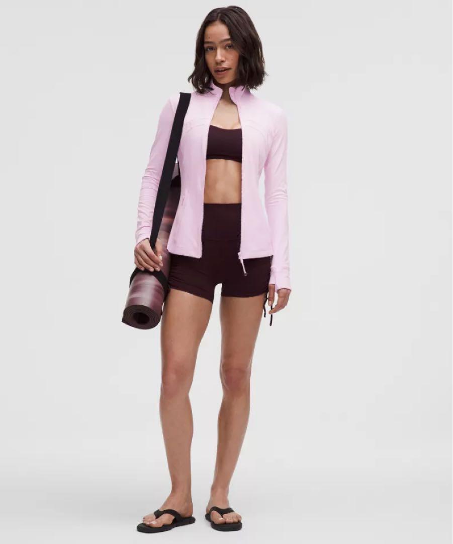 Lululemon ピンク フルジップジャケット Lululemon ピンク フルジップジャケット - メルカリ