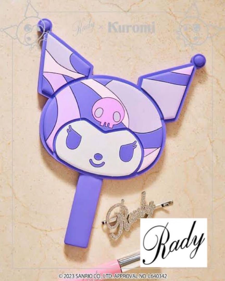 ❤︎新品未使用！Rady✖️クロミ フェイス型 ハンドミラー❤︎ - メルカリ