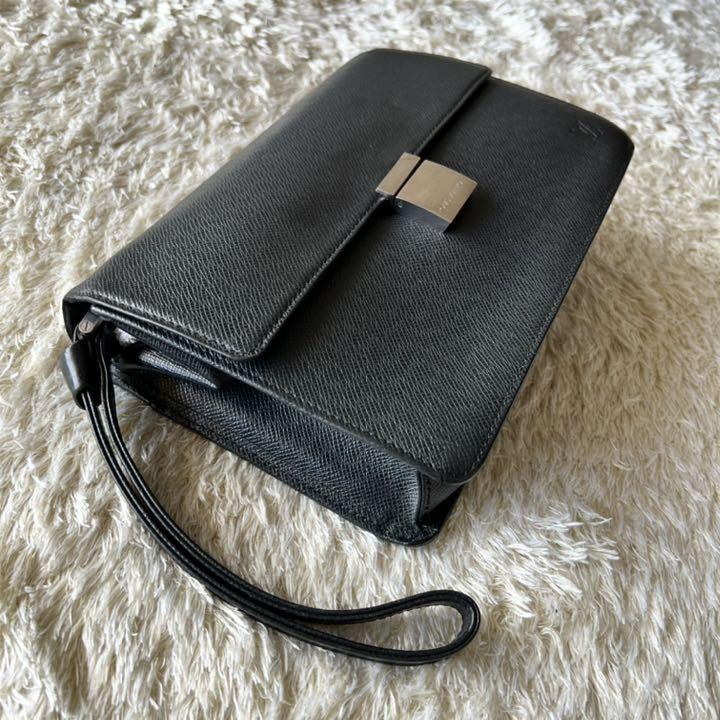 爆買い安い 良品✨ルイヴィトン セカンドバッグ タイガ セレンガ 黒 オールレザー 4ztYg-m92825162177 超激安新作