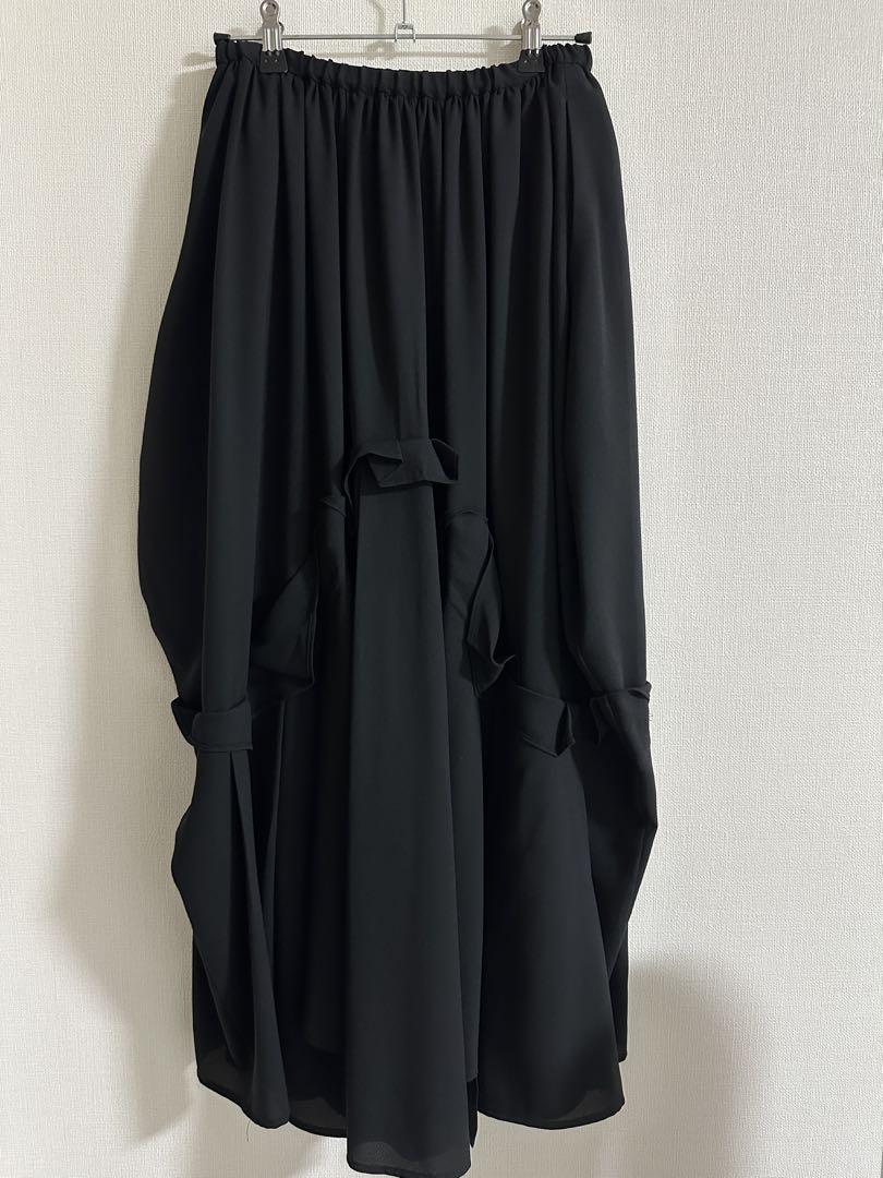 enfold CIRCLE TACK SKIRT 36 ブラック