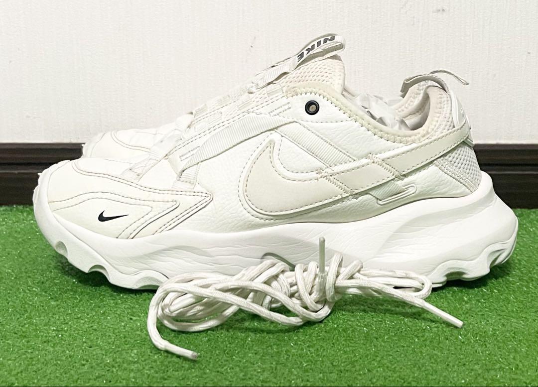 NIKE TC 7900 ナイキ！ダッド系！白！オフホワイト！くすみ系!良品!