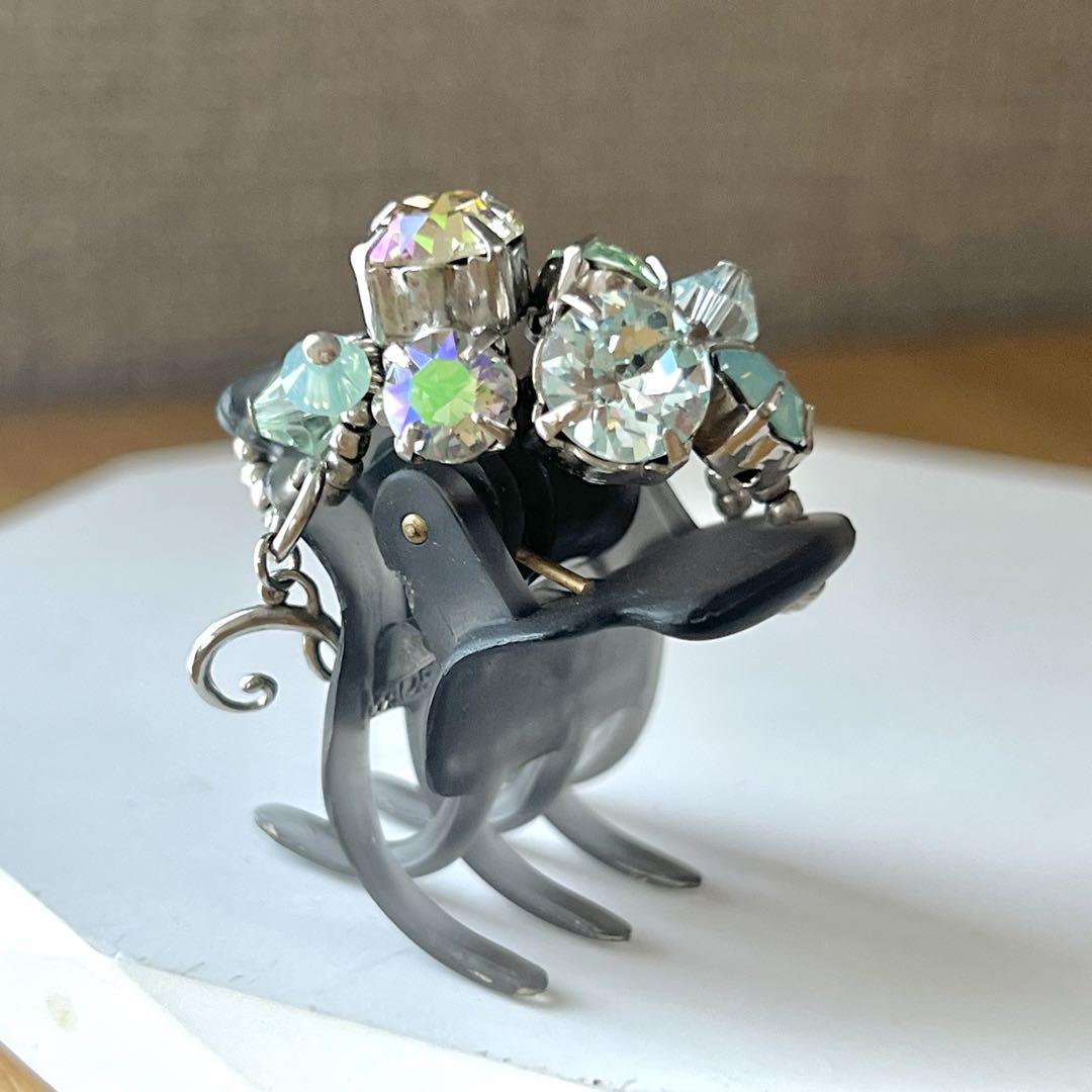 complex biz コンプレックスビズ ヘアクリップ　グレー　グリーン