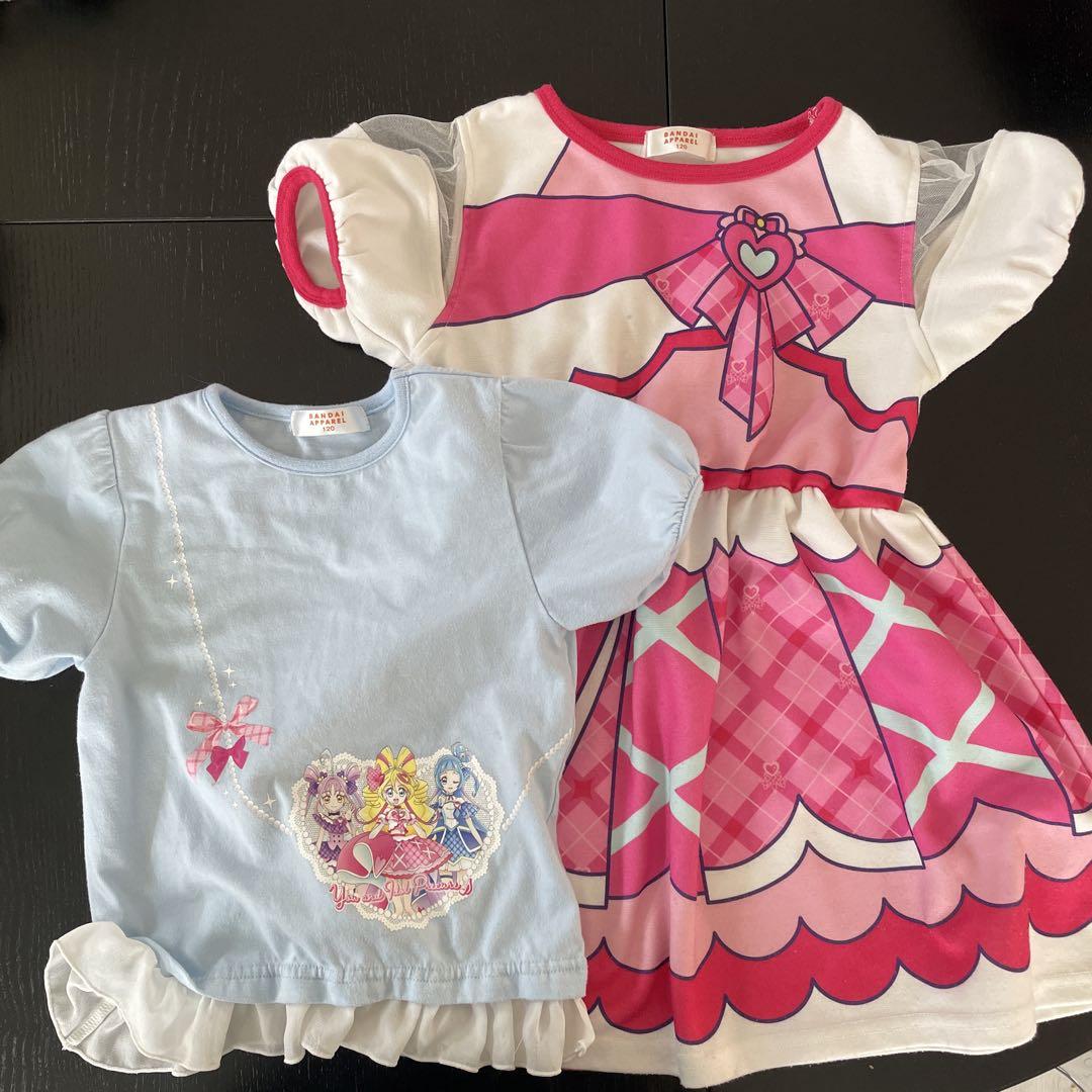 なりきりワンピース　キミとアイドルプリキュア♪　全員セット BANDAI キミとアイドル プリキュア 変身 なりきり ワンピース