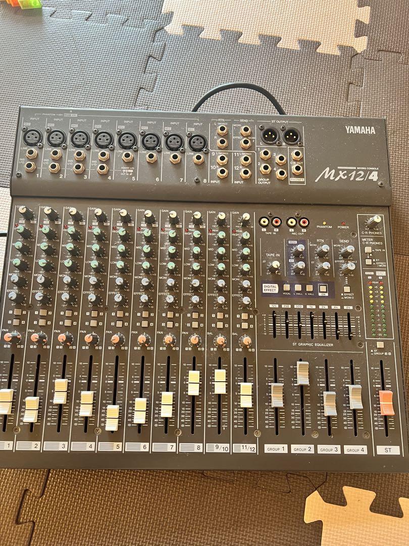 YAMAHA MX-12/4 アナログミキサー - メルカリ