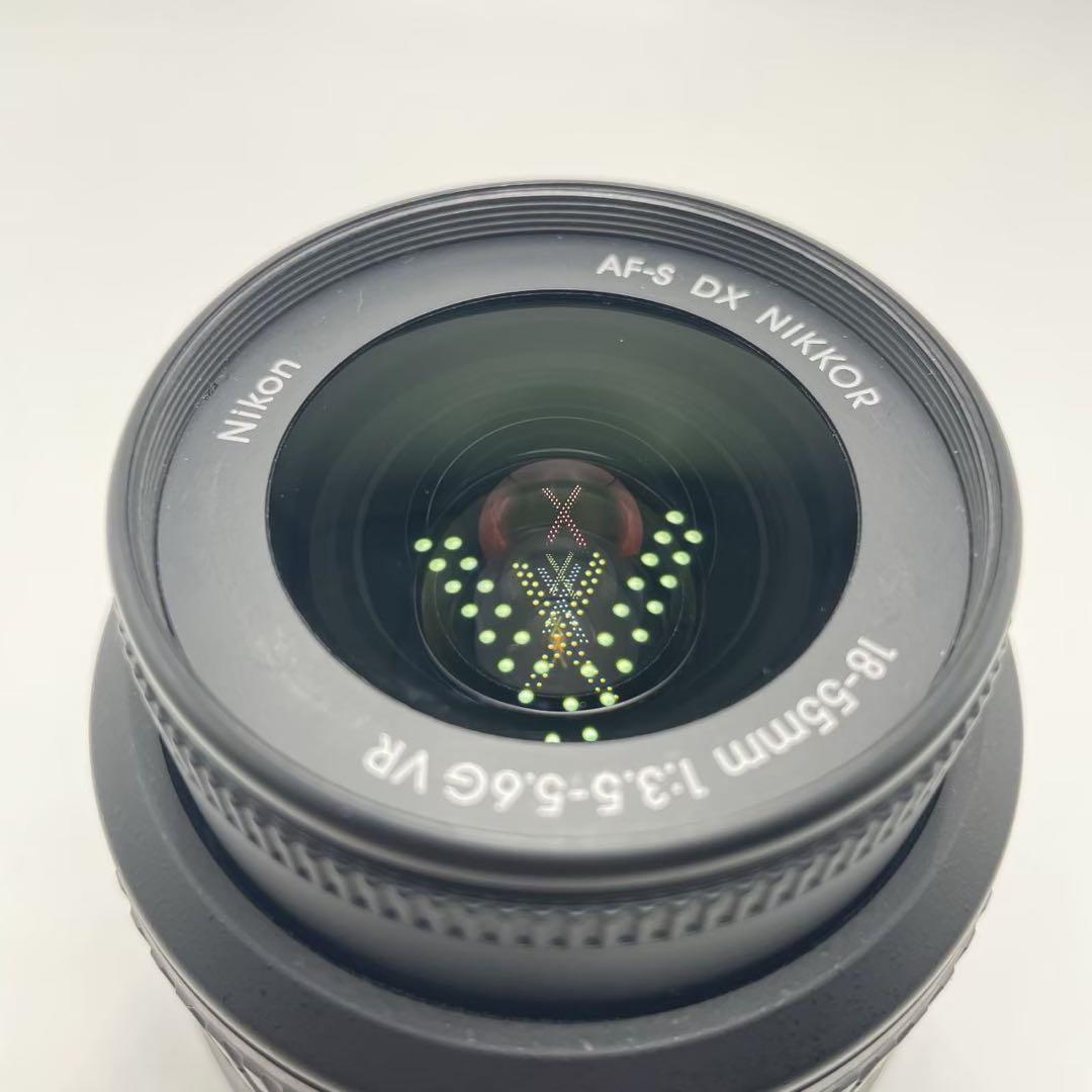 動作確認済み】Nikon D5200 レッド ＋ 18-55mm VRレンズ