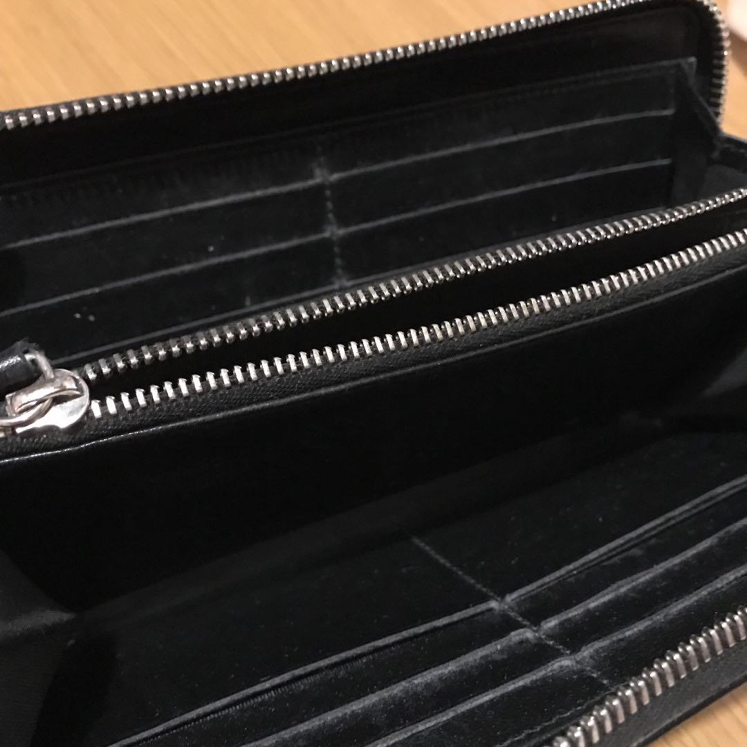 れなし 限定品 ラウンドファスナー 長財布 ブラックエナメル UL3C8-m92831389762 JIMMY CHOO チュウ