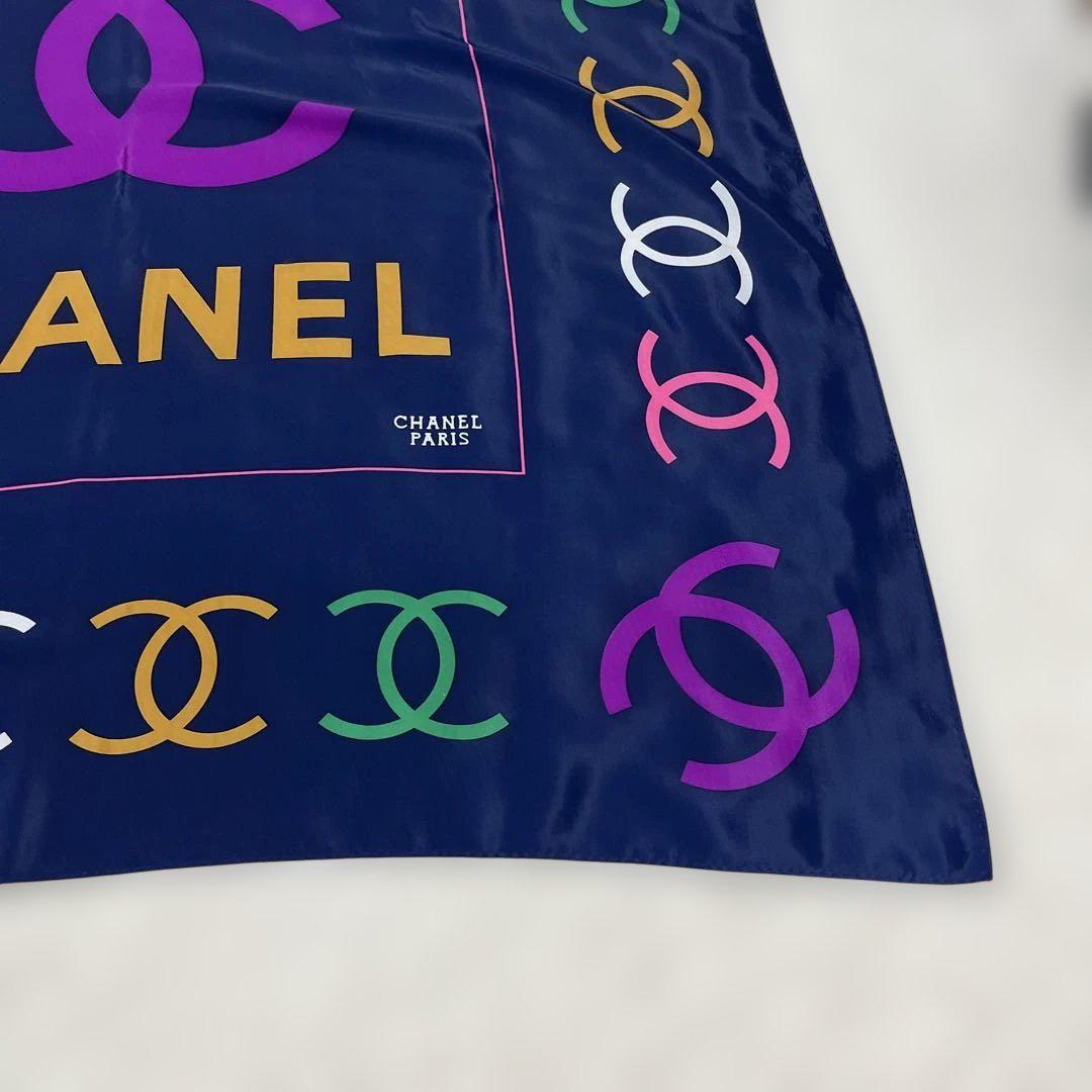 希少 シャネル CHANEL 切手柄 シルクスカーフ クリーニング済 2025年最新】シャネル 切手の人気アイテム - メルカリ