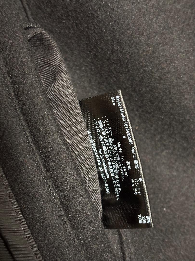 jun hashimoto (ジュンハシモト) WRAP COAT ラップコート
