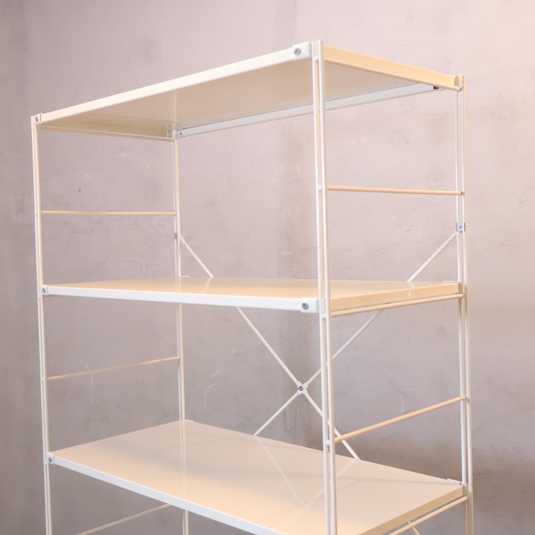 無印良品 MUJI 6段スチールユニットシェルフ 本棚 オープンラック 収納