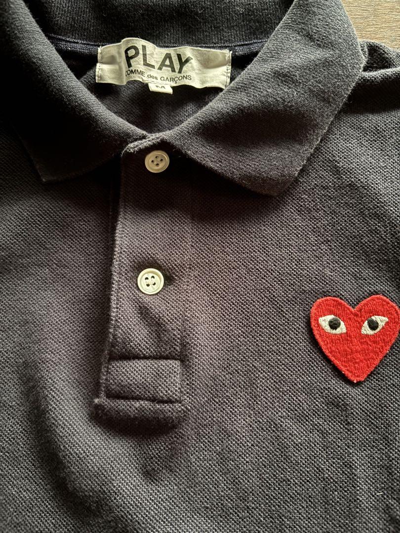 【美品】COMME des GARÇONS PLAY ネイビー ポロシャツ M 楽天市場】【COMME des GARCONS】コムデギャルソン PLAY プレイ