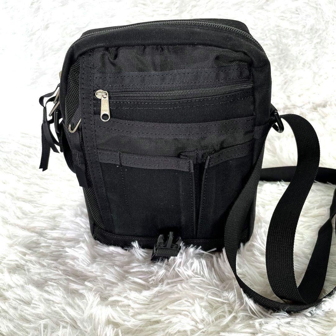 【極美品】PORTER ポーター ショルダーバッグ ナイロン 黒 ブラック