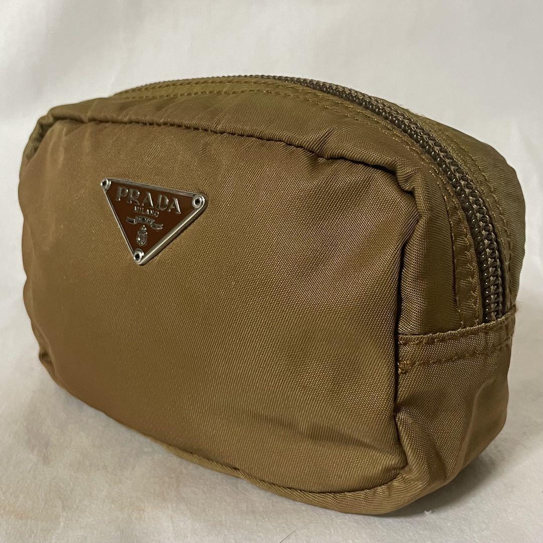 PRADAプラダ ポーチLampoジップ タバコケース ブランド