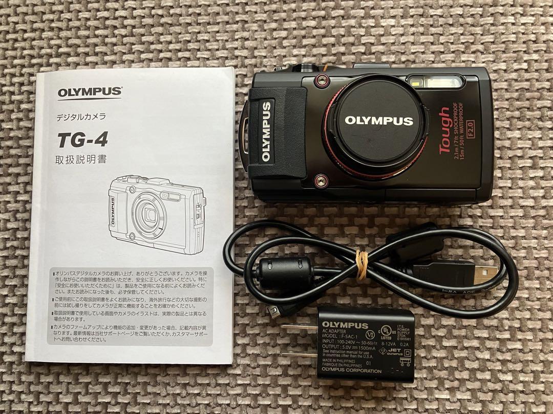 OLYMPUS TG-4 防水デジタルカメラ