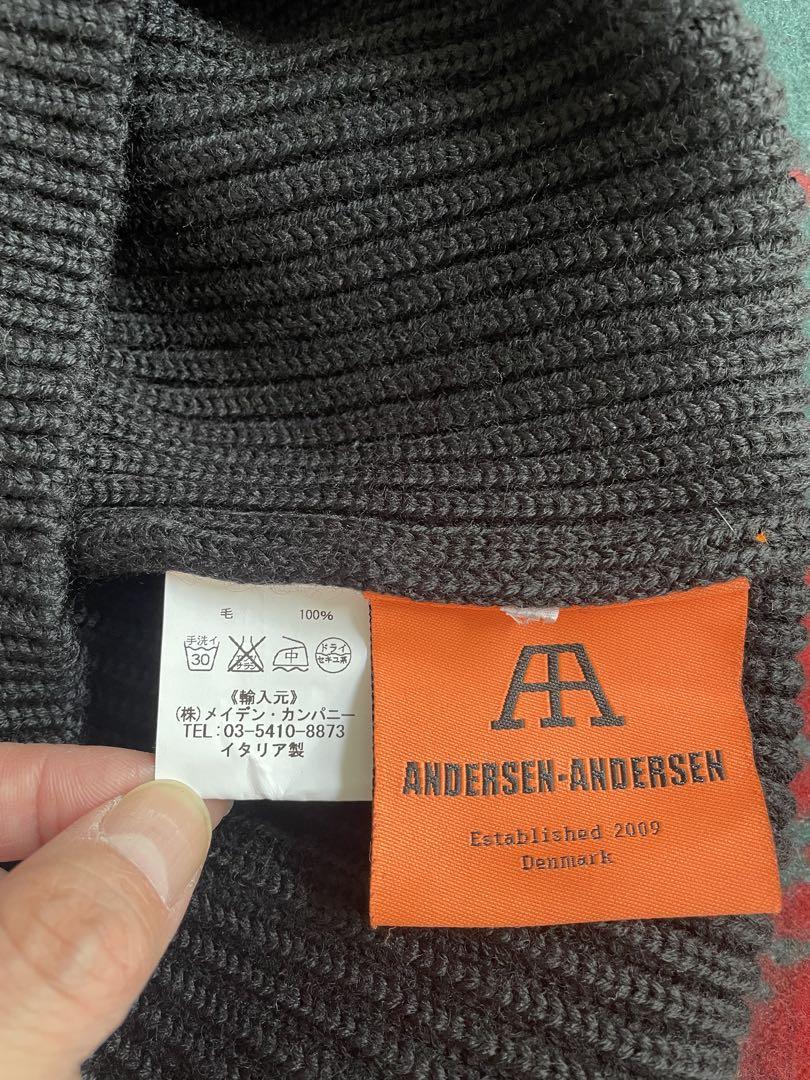 ANDERSEN-ANDERSEN THE NAVY CREW NECK 黒 S