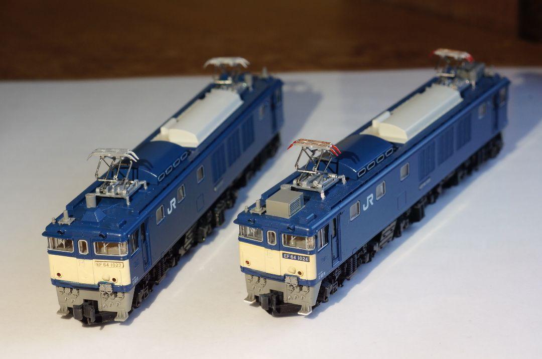 【予約】 1000 EF64 重連 メルカリ - 2両 鉄道模型