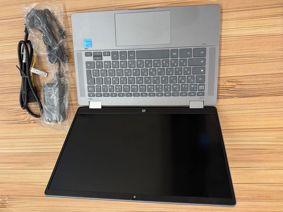 HP Chromebook Plus グレー 本体 ACアダプター付き