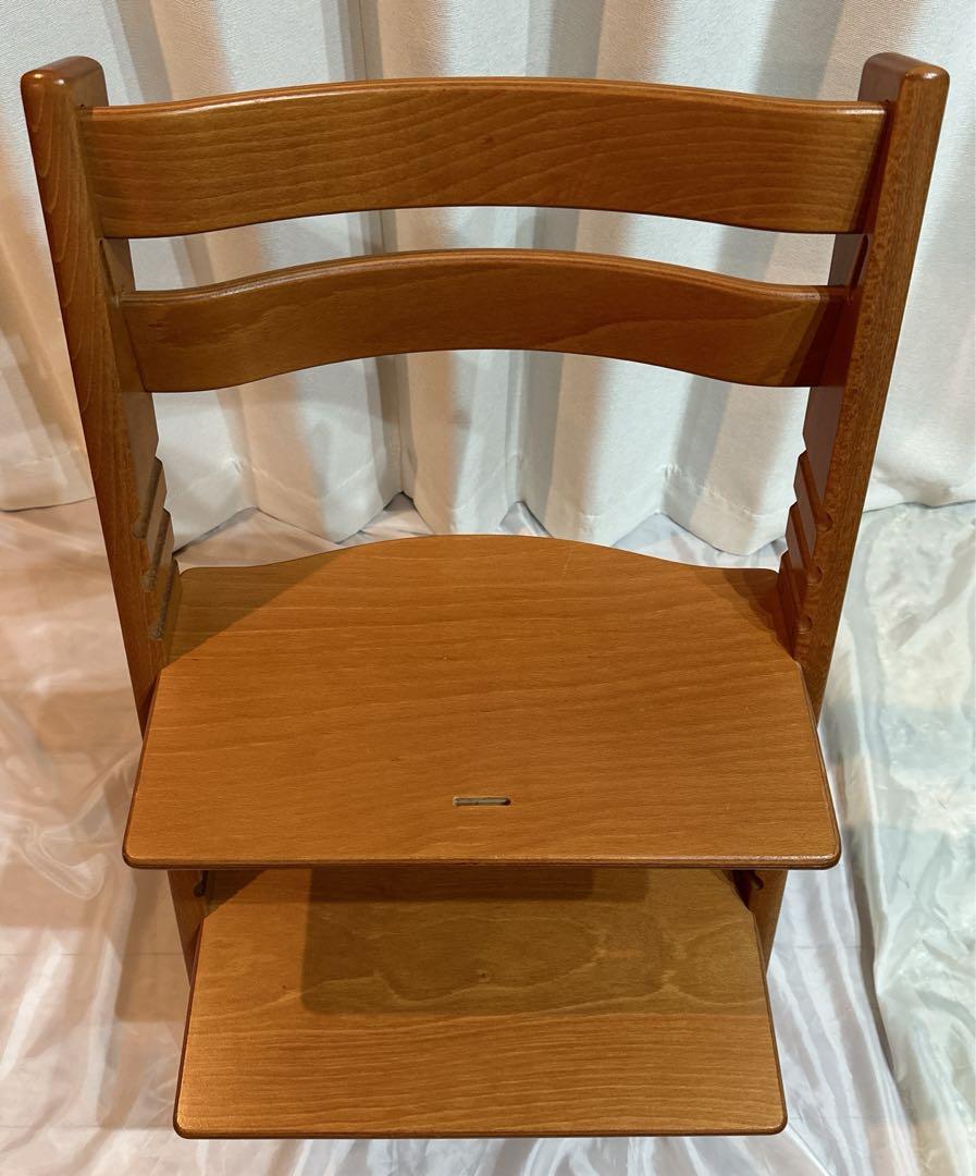 ②STOKKE ストッケ　トリップトラップ　ハイチェア　ベビーチェア