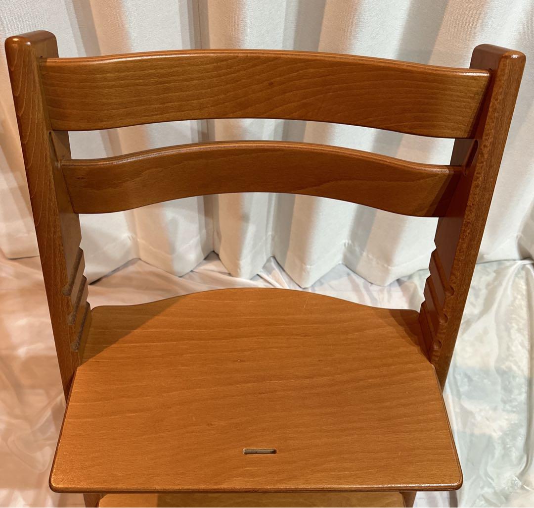 ②STOKKE ストッケ　トリップトラップ　ハイチェア　ベビーチェア