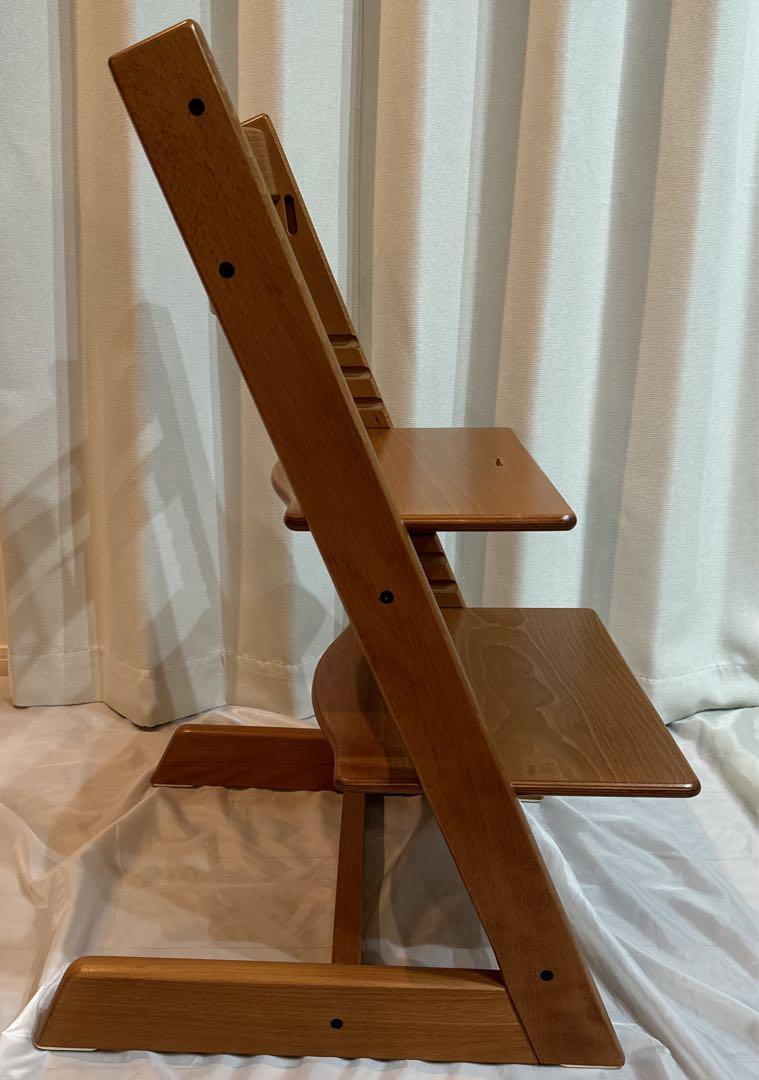 ②STOKKE ストッケ　トリップトラップ　ハイチェア　ベビーチェア