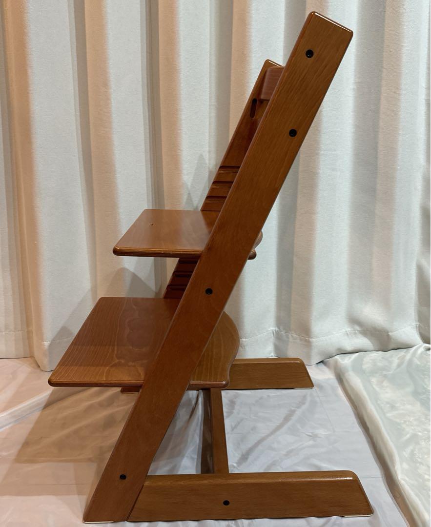 ②STOKKE ストッケ　トリップトラップ　ハイチェア　ベビーチェア